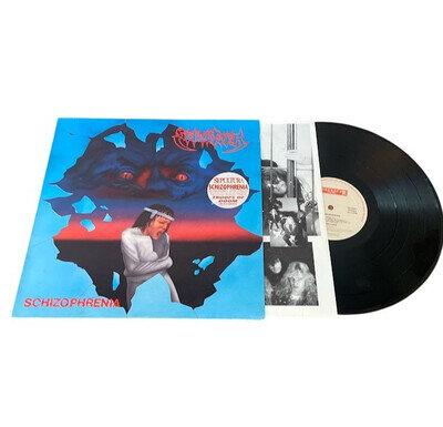 Sepultura - Schizophrenia - Roadrunner 1990 European Press RO 9360-1 EX+ vinyl