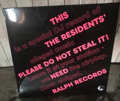 The Residents - Please Do Not Steal It! Vinyl Clear, Ltd. Edit., 180 Gram
