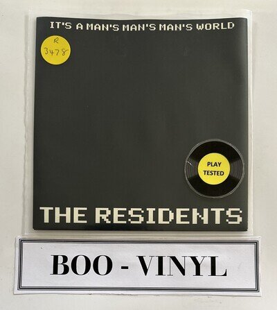 The RESIDENTS – It's A Man's Man's Man's World 7” Record Experimental NM / EX