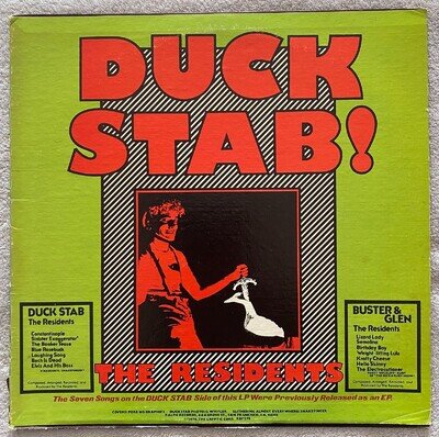 The Residents – Duck Stab / Buster & Glen Vinyl Record LP