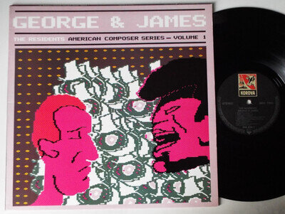 THE RESIDENTS - GEORGE & JAMES. LP 1984 KOROVA RECORDS KODE9