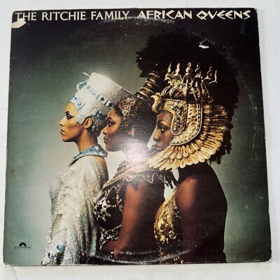 THE RITCHIE FAMILY AFRICAN QUEENS ORIGINAL 1977 POLYDOR RECORDS UK VINYL LP