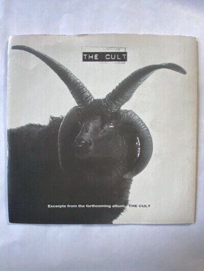 The Cult Excerpts From the Forthcoming Album 1994 Melody Maker 7" Flexi-Disc