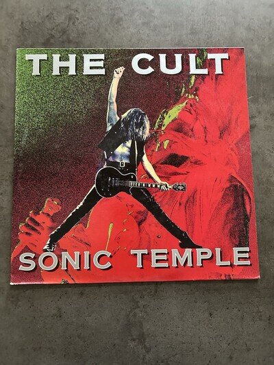 The Cult Sonic Temple LP Vinyl Black
