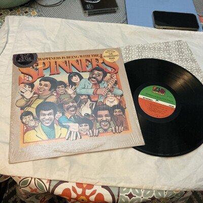 SPINNERS - HAPPINESS IS BEING WITH THE…. - U.S. PRESSING LP ON ATLANTIC LABEL