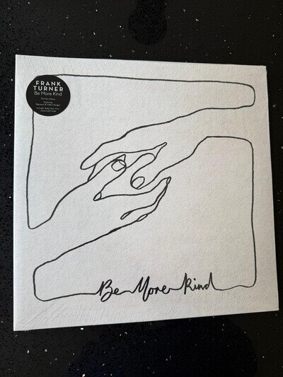 FRANK TURNER - BE MORE KIND - CLEAR VINYL LP NEW SEALED