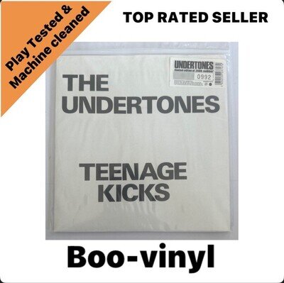 The Undertones ~ Teenage Kicks 7” Limited Edition 2005 Numbered Vinyl In Bag