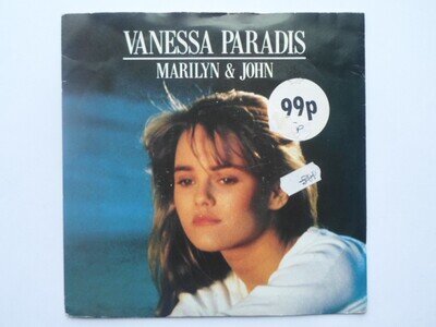 Vanessa Paradis Marilyn And John 7" Polydor PO16 EX/VG 1988 picture sleeve