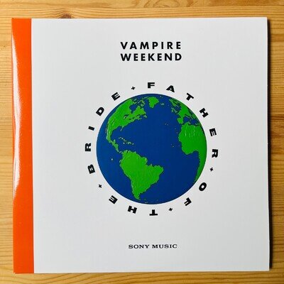 Vampire Weekend Father Of The Bride Gatefold Double Orange 12" Vinyl LP 2019