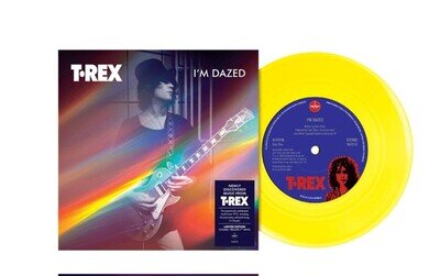T.REX - IM DAZED / BILLY SUPER DUPER - New Vinyl Record 7 " yellow vinyl