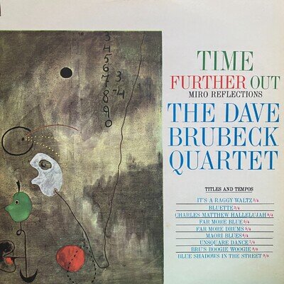 DAVE BRUBECK QUARTET Time Further Out 1962 (Vinyl LP) MONO