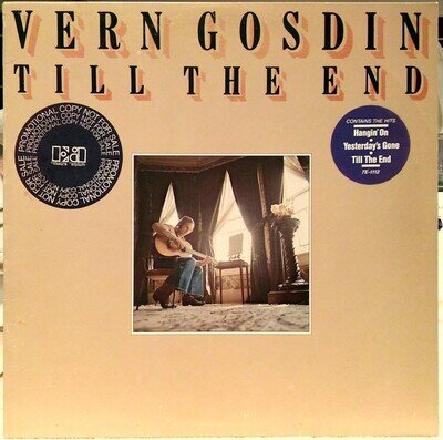 Vern Gosdin - Till The End - Used Vinyl Record - Promo - Y7441z