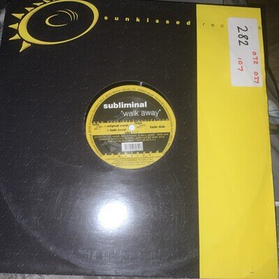 Subliminal - Walk Away (12")