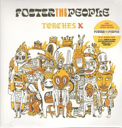 Foster the People Torches X double LP vinyl Europe Columbia 2022 limited 10th