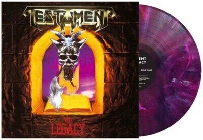 Testament - The Legacy Ltd Edn Purple Blue Red Marble Vinyl LP New MINT UK Stock