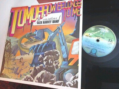 SENSATIONAL ALEX HARVEY BAND - Tomorrow Belongs To Me, ORIG 1975 UK LP... EX