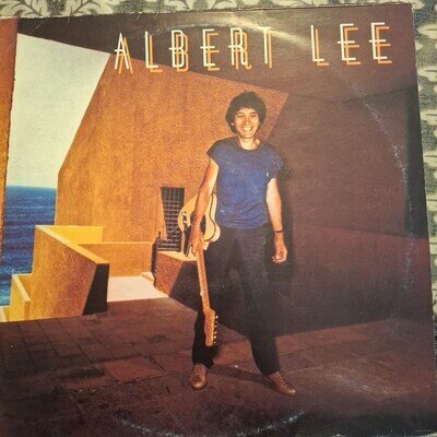 ALBERT LEE "ALBERT LEE" VINYL LP 1982 VG+