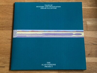 Alan Parsons Project [UNPLAYED] CLEAR VINYL LP Tales Of Mystery....