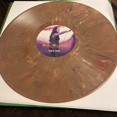 Alanis Morissette Vinyl LP rare Live Tracks Excellent