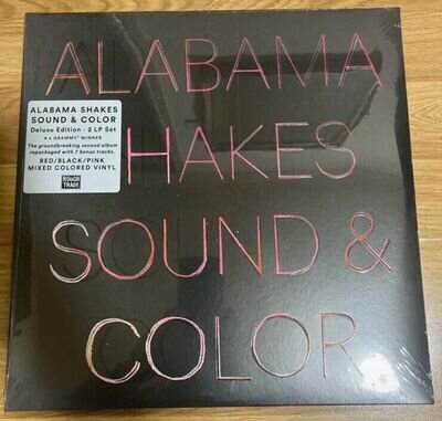 Sound & Color by Alabama Shakes (2021) Deluxe Edition Red, Black , Pink Vinyl