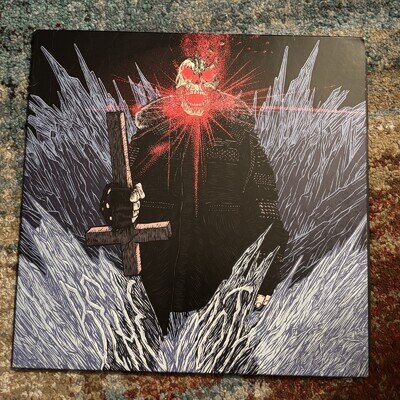 GOST - Behemoth - GLOW IN THE DARK VINYL LP - 2015 Finland Release - SYNTHWAVE