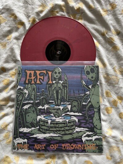 Ltd AFI Art Of Drowning Pink Lp, Misfits, Danzig, Green Day, Offspring, Nofx