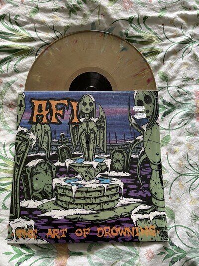 Rare AFI Art Of Drowning Lp, Camouflage, Nofx, Green Day, Misfits, Offspring