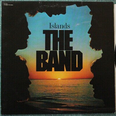 The Band Islands 1977 NM/NM Robbie Robertson Levon Helm