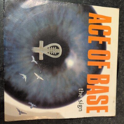 Ace Of Base – The Sign 7" Vinyl Old Skool Euro House 1994 NM/VG