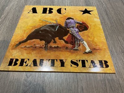 ABC Beauty Stab LP 1983, LYRIC INNER**