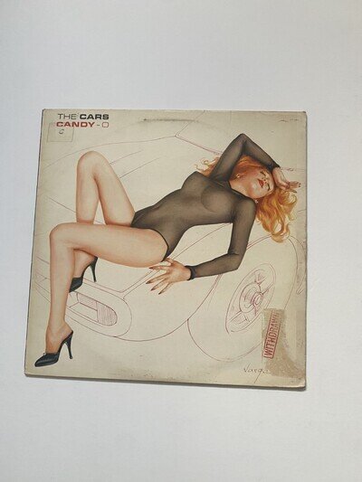 The Cars Candy O Elektra K52148 LP Vinyl Record VG/G/G