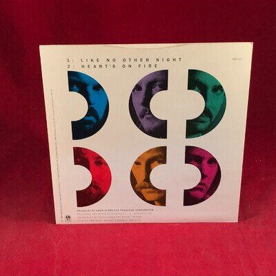 38 SPECIAL Like No Other Night 1986 UK 7" vinyl single Hearts On Fire 45 record