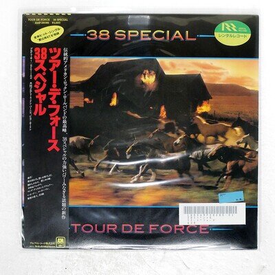 38 SPECIAL TOUR DE FORCE A&M AMP28086 Japan OBI VINYL LP