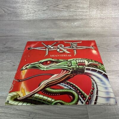 Y & T - Mean Streak 12" vinyl single UK 1st 1983 Full Play Tested VG/VG