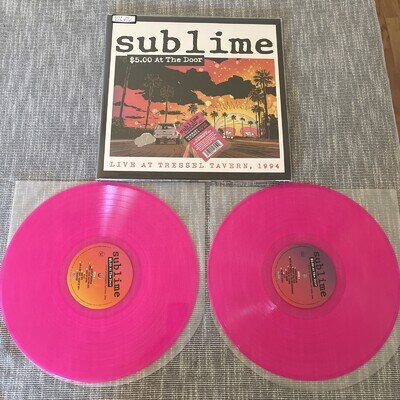 RARE! 2023 Sublime $5 At The Door 2xLP Pink Vinyl