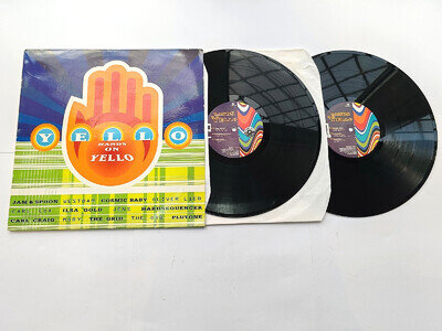 Yello - Hands on Yello 1995 Electronic Trance Techno 2 x LP Urban 527603-1 PROMO