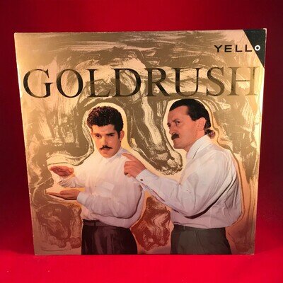 YELLO Goldrush 1986 UK 3-track 12" vinyl Single original Mercury record A