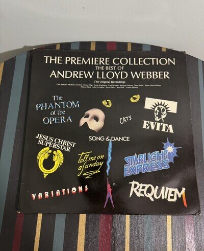 The Premiere Collection Andrew Lloyd Webber Vinyl LP ALWTV 1