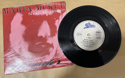 Maria McKee - Show Me Heaven - Vinyl Record 7" Single - 1990 "Days of Thunder"