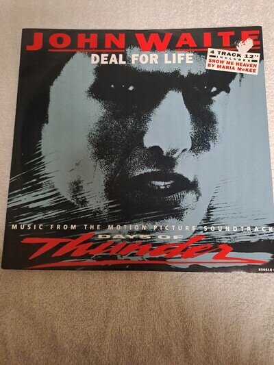John Waite / Maria Mckee - Deal For Life / Show Me Heaven - UK 12" Vinyl - 19...