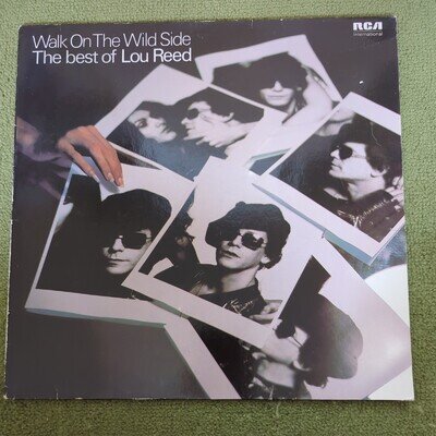Lou Reed Walk On The Wild Side The Best Of Lou Reed 1989 Reissue Vinyl NL 83753
