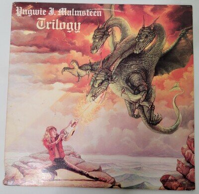 Yngwie J. Malmsteen - Trilogy LP Record 1986 PolyGram Metal 33RPM