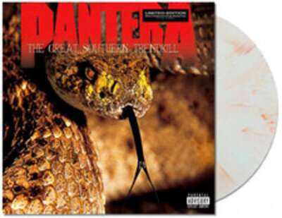 Pantera - The Great Southern Trendkill White / Orange Vinyl LP New Mint UK Stock