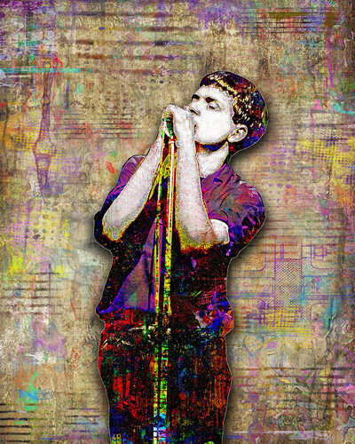 IAN CURTIS Of JOY DIVISION Tribute 16x20in Poster Pop Print Free Shipping US