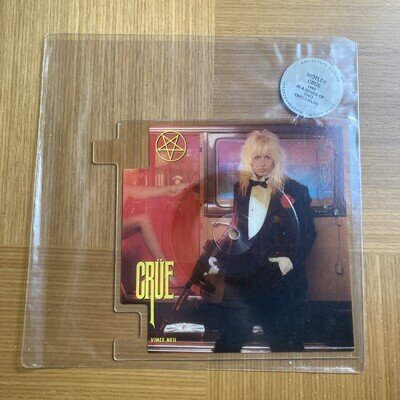 Mötley Crüe Smokin' In The Boys Room Shaped Picture Disc Vinyl Record