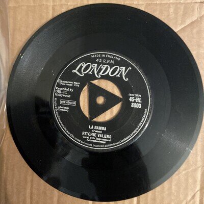 Ritchie Valens – Donna / La Bamba London Records – 45-HL 8803 Rock & Roll