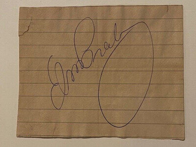 EXTREMELY RARE: Elvis Hand-Signed Autograph *WITH COA*