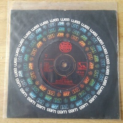 Kenny Rogers: Lady / Sweet Music Man 7" Single UP 635
