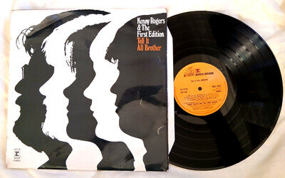 KENNY ROGERS & FIRST EDITION Tell It All, Brother UK Reprise LP record vinyl EX