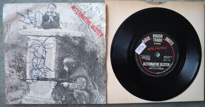Stiff Little Fingers Signed Alternative Ulster UK 1978 RT 004 Great Copy A2/B2